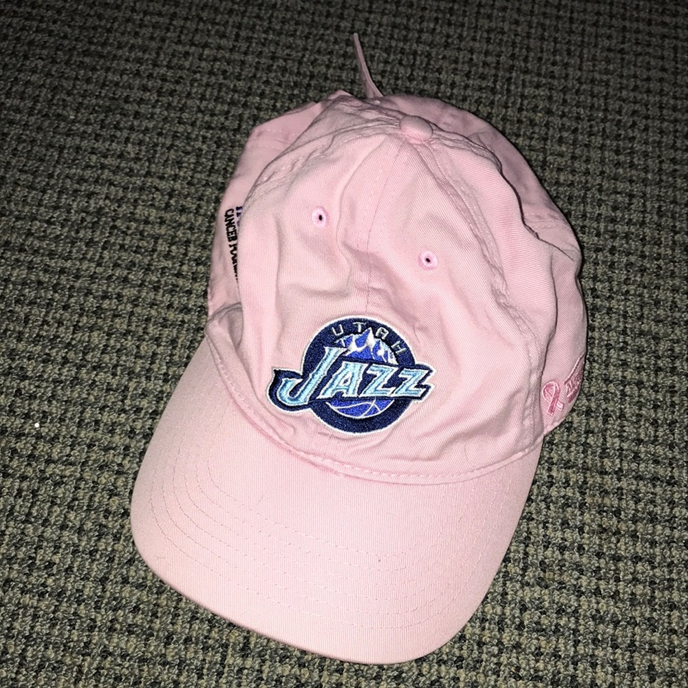Utah Jazz Pink Baseball Cap - Women's‎ Adjustable Hat